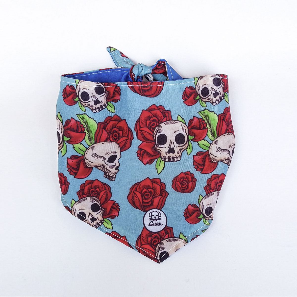 Pañoleta Calaveras y Rosas